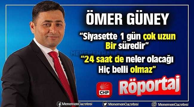 Ömer Güney ile CHP İlçe Başkanlığı Röportajı