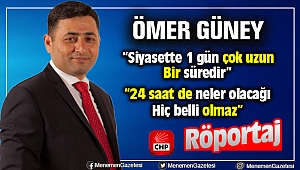 Ömer Güney ile CHP İlçe Başkanlığı Röportajı