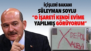 Süleyman Soylu İzmir'de bir Alevi vatandaşın evinin işaretlenmesi ile ilgili konuştu