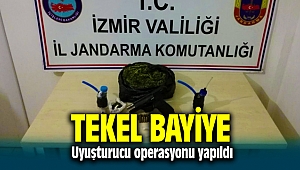 Torbal'da tekel bayiye uyuşturucu baskını