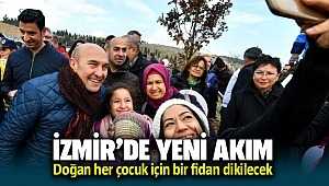 İzmir'de yeni akım! doğan her çocuk için bir fidan dikilecek