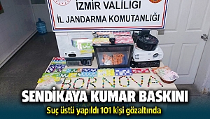 İzmir'de Elektrik İşçileri Sendikasına suç üstü kumar baskını