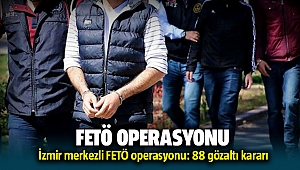 İzmir'de FETÖ'nün TSK yapılanması operasyon