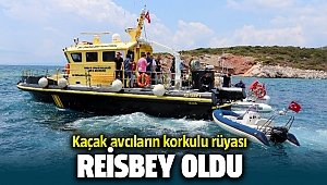 İzmir'de kaçak avcıların korkulu rüyası: 'Reisbey'