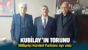 Kubilay'ın torunu MHP'ye üye oldu