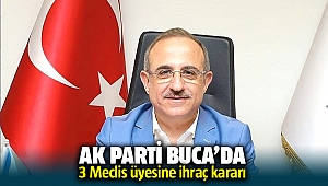 AK Parti Buca'da 3 meclis üyesine ihraç kararı!