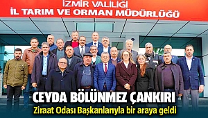 AK Parti İzmir Milletvekili Ceyda Bölünmez Çankırı, Ziraat Odası Başkanlarıyla bir araya geldi