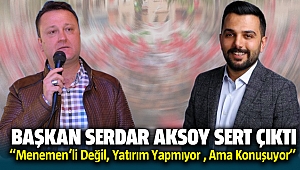 Başkan Serdar Aksoy AK Parti'li Yusuf Demircioğlu'na Sert Çıktı