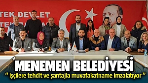 CHP'li Menemen Belediyesi