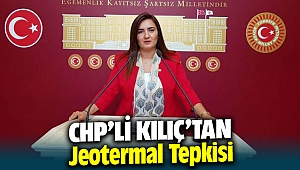CHP'li Sevda Erdan Kılıç'tan Jeotermal Tepkisi