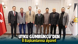 Çiğli Belediye Başkanı Utku Gümrüçü'den il başkanlarına ziyaret