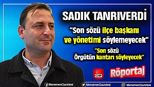 Sadık Tanrıverdi ile CHP İlçe Başkanlığı Röportajı