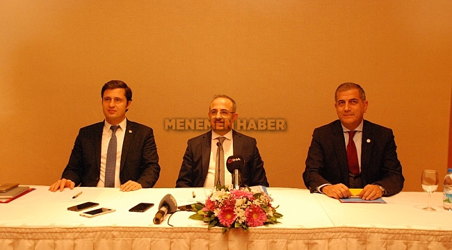 Üç il başkanı İzmir için buluştu