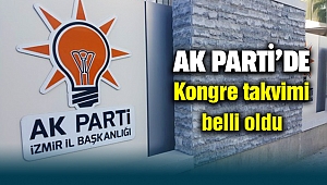 AK Parti İzmir'de Kongre tarihleri belli oldu