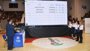 Aliağa'da 750 TOKİ konutları için hak sahipleri belirlendi