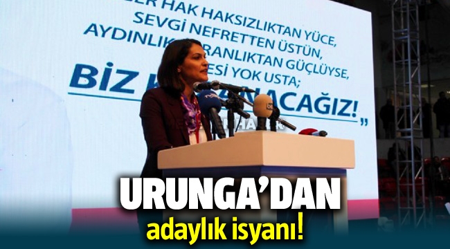 CHP İzmir İl Başkan Adayı Ezgi Deniz Urunga isyan etti