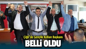 Çiğli'de gençlik kolları başkanı belli oldu