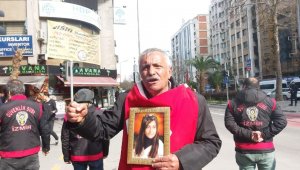 Diyarbakır'dan sonra evlat nöbetini İzmir'de sürdürüyor