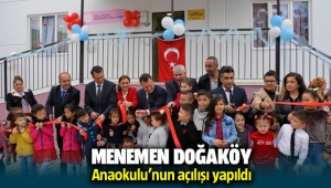 Doğaköy Anaokulu’nun açılışı yapıldı