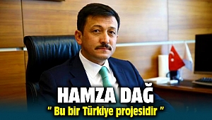 Hamza Dağ ; Bu bir Türkiye projesidir