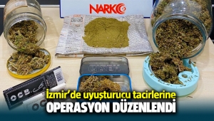 İzmir Çeşme polisinden uyuşturucu satıcılarına darbe