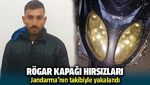 Menemen'de rögar kapağı hırsızları yakalandı
