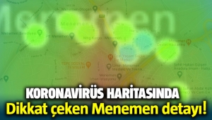 Koronavirüs haritasında dikkat çeken Menemen detayı!