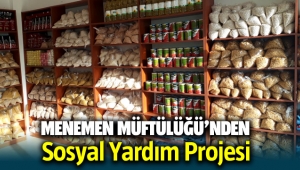 Menemen Müftülüğü'nden Sosyal Yardım Projesi