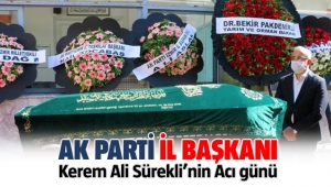 AK Parti İl Başkanı Sürekli'nin annesi toprağa verildi