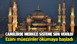 İzmir'de camilerde merkezi sisteme son verildi, ezanı müezzinler okumaya başladı