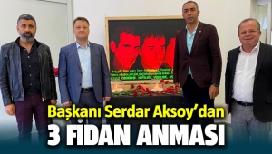Menemen Belediye Başkanı Serdar Aksoy’dan 3 Fidan anması