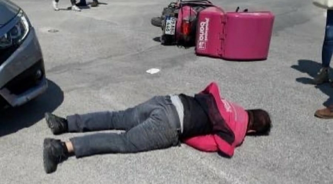 Trafik kazasında yaralanan motokurye, 16 günlük yaşam mücadelesini kaybetti