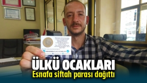 Menemen Ülkü Ocaklarından Esnafa Siftah