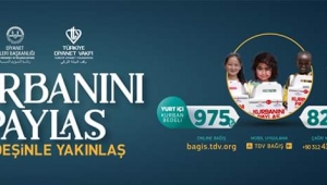 TDV’DEN VEKALETEN KURBAN SEFERBERLİĞİ