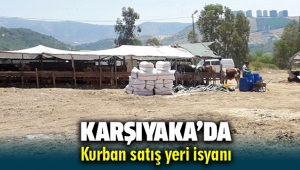 Karşıyaka'nın o mahallesinde kurban satış yeri isyanı