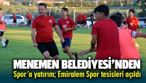 Menemen Belediyesi'nden Spor'a Yatırım