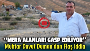 Menemen’de mera alanları gasp ediliyor