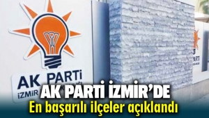 AK Parti İzmir'de üyelik seferberliğinde en başarılı ilçeler açıklandı