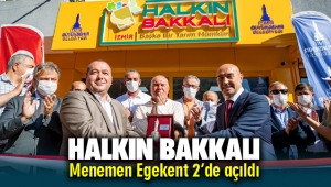 Halkın Bakkalı Menemen Egekent 2 'de açıldı