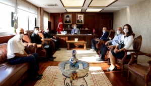 Kemalpaşa Belediye Başkanı Rıdvan Karakayalı'dan İzmir Valisi Yavuz Selim Köşger’e ziyaret