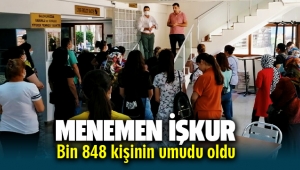 Menemen İş-Kur Hizmet Noktası işsiz kalanların umudu oldu