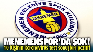 Menemenspor'da koronavirüs şoku