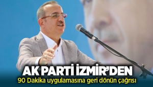 AK Parti'den İzmir'deki toplu ulaşımda