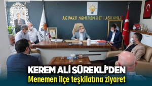 AK Parti İzmir İl Başkanı Kerem Ali Sürekli’den Menemen'e ziyaret
