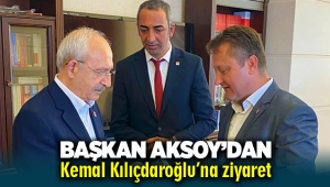 Başkan Aksoy'dan Kemal Kılıçdaroğlu'na ziyaret