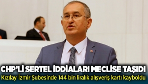 CHP'li Sertel İddiaları meclise taşıdı