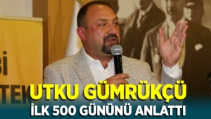 Çiğli Belediye Başkanı Utku Gümrükçü ilk 500 Gününü Anlattı