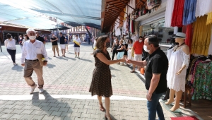 Efes Esnafı Selçuk Belediye Başkanı Sengel'e Teşekkür Etti