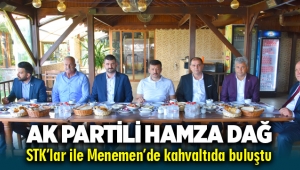 İzmir Milletvekili Hamza Dağ Menemen'de STK'lar ile kahvaltıda buluştu