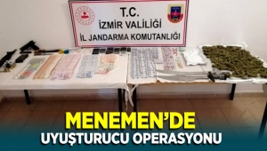 Menemen'de Uyuşturucu Operasyonu